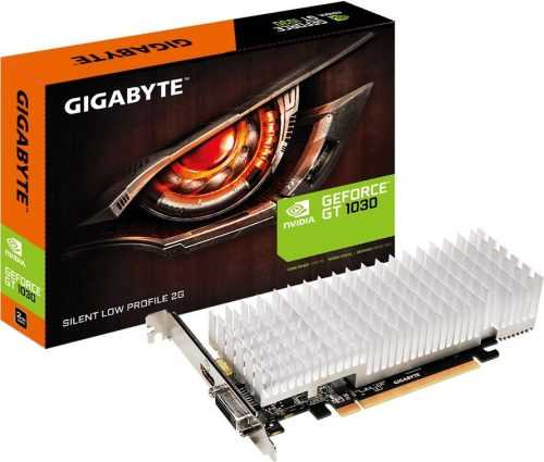 Videókártya GIGABYTE GeForce GT 1030 Silent Low Profile 2G