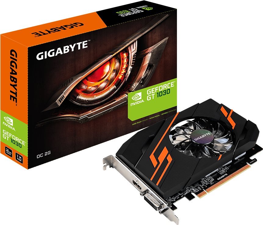 Videókártya GIGABYTE Geforce GT 1030 OC 2G