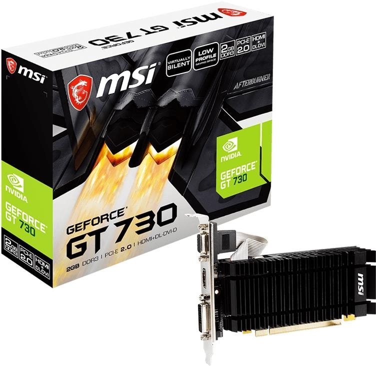 Videókártya MSI GeForce N730K-2GD3H/LPV1