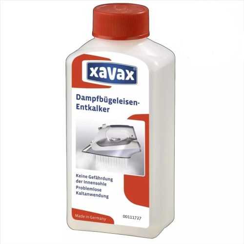 Vízkőmentesítő XAVAX Vízkőmentesítő készítmény gőzölős vasalókhoz 250 ml 111727