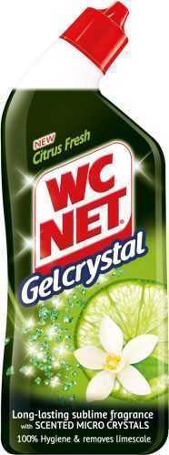 WC gél WC NET Gel Crystal Citrus Fresh 750 ml