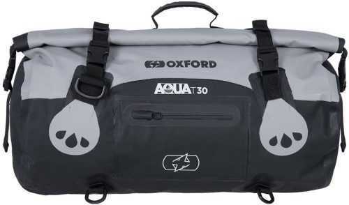 Zsák OXFORD vízálló Aqua T-30 gurulós táska (szürke/fekete
