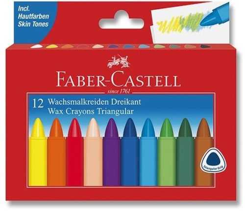 Zsírkréták Faber-Castell Grip Wax