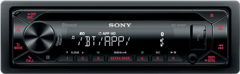 Autórádió Sony MEX-N4300BT
