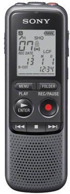 Digitális diktafon Sony ICD-PX240 fekete