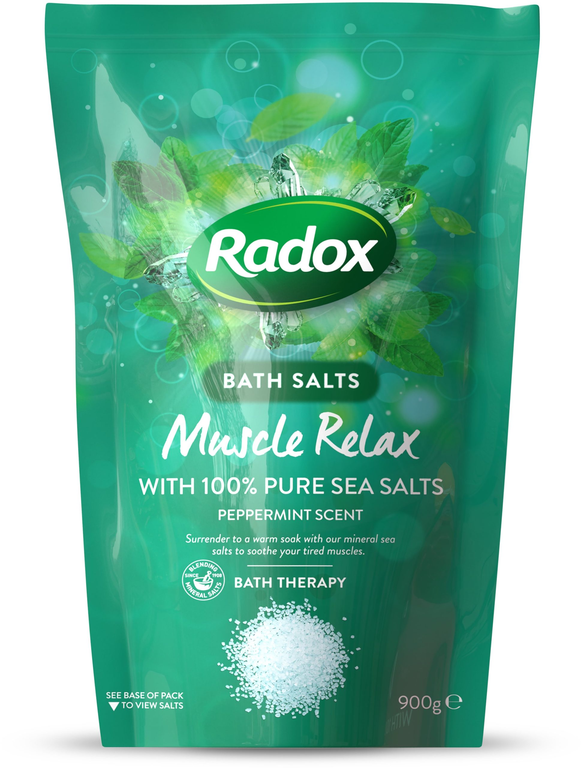 Fürdősó RADOX Muscle Relax Bath Salts 900 g
