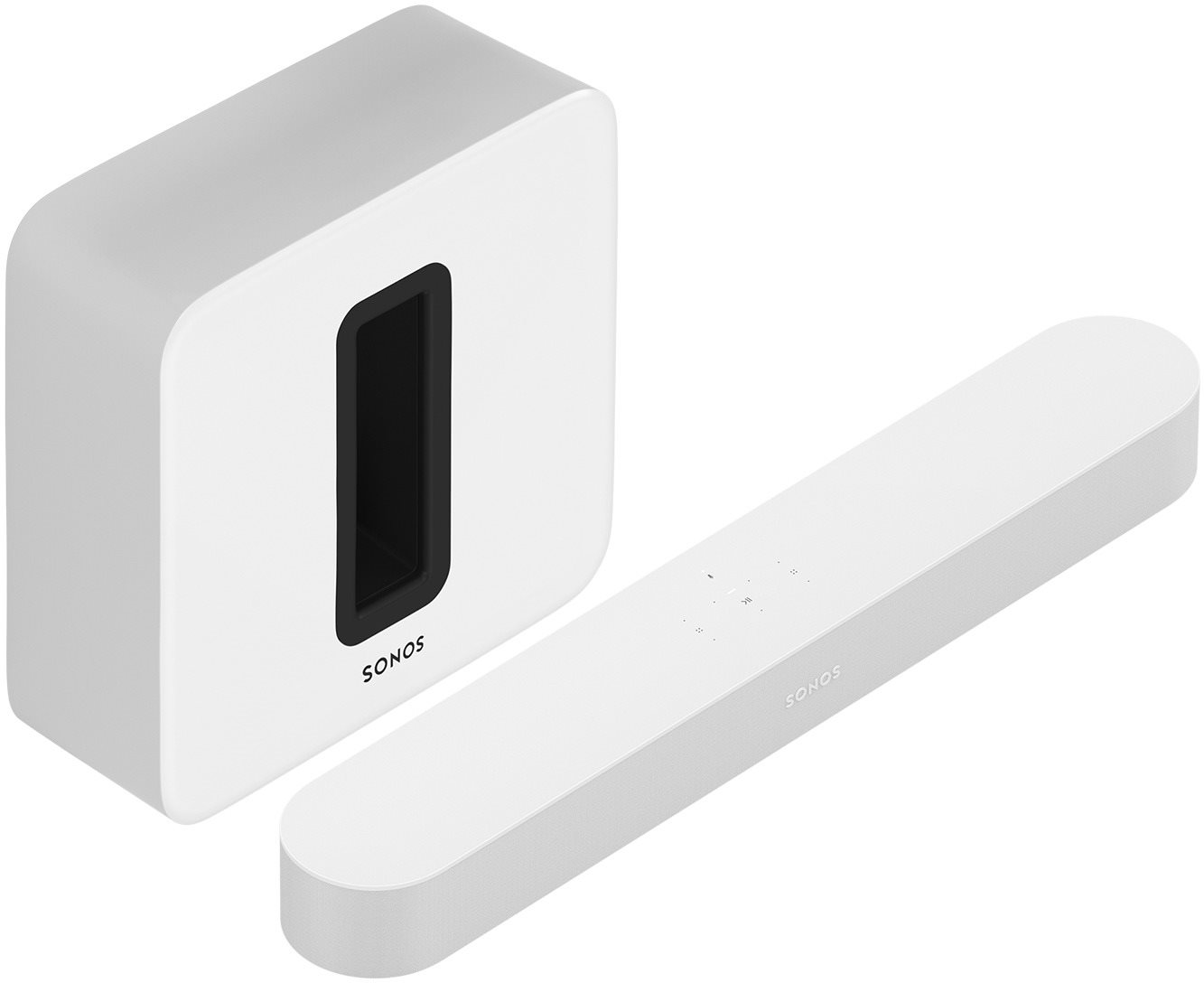 Házimozi rendszer Sonos Beam 3.1 Surround set fehér