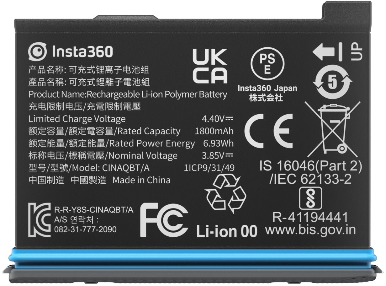 Kamera akkumulátor Insta360 X3 Akkumulátor