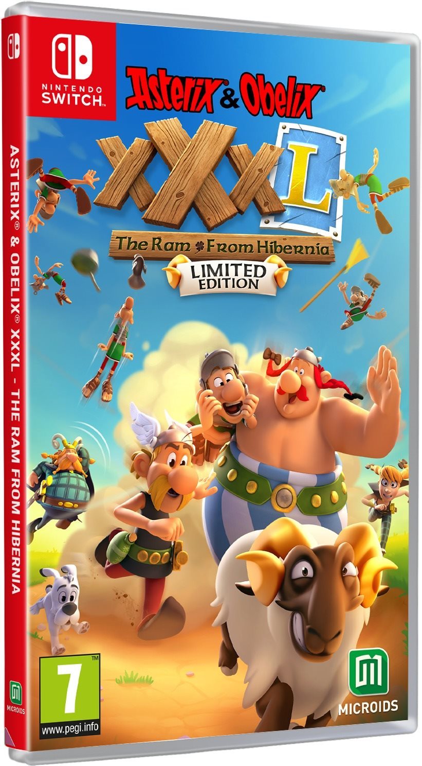 Konzol játék Asterix & Obelix XXXL: The Ram From Hibernia - Limited Edition - Nintendo Switch