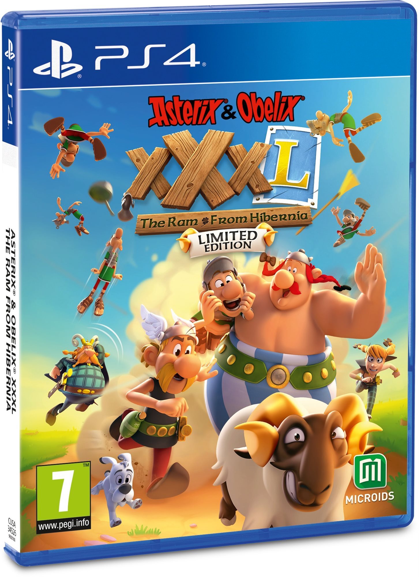Konzol játék Asterix & Obelix XXXL: The Ram From Hibernia - Limited Edition - PS4