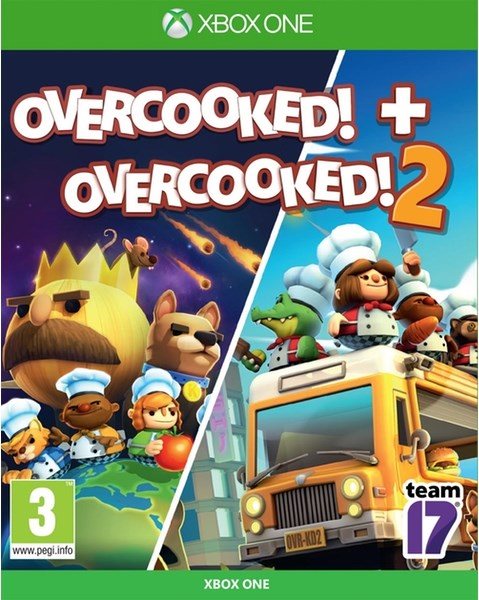 Konzol játék Overcooked! + Overcooked! 2 - Double Pack - Xbox One