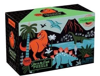 Puzzle Világító puzzle - Dinoszaurusz (100 db)