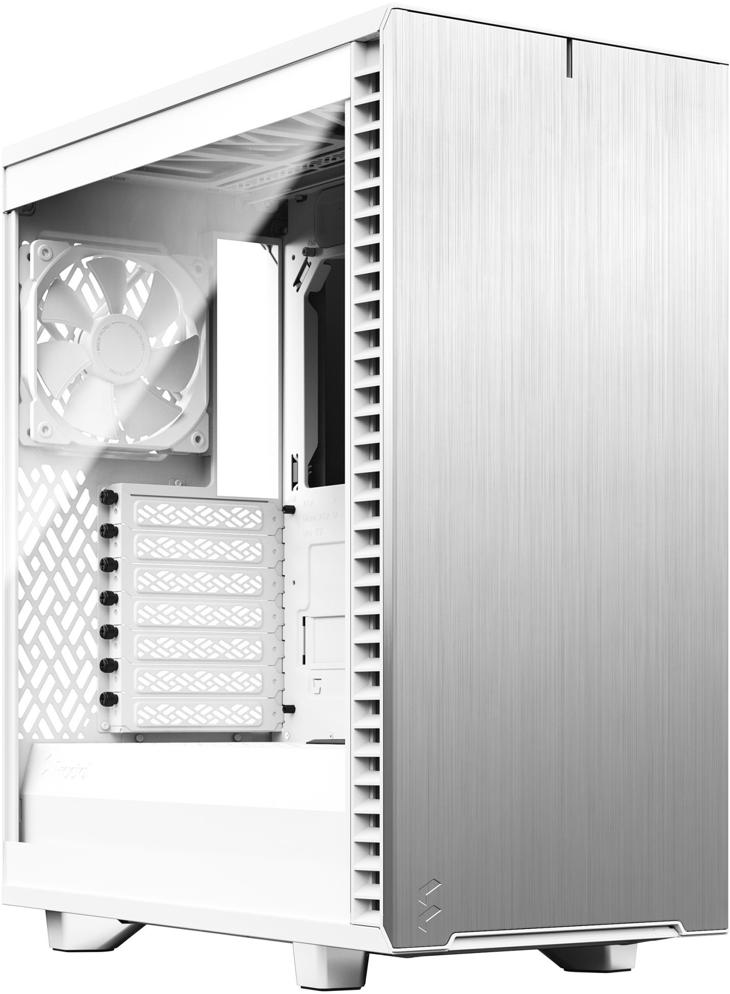 Számítógépház Fractal Design Define 7 Compact White TG