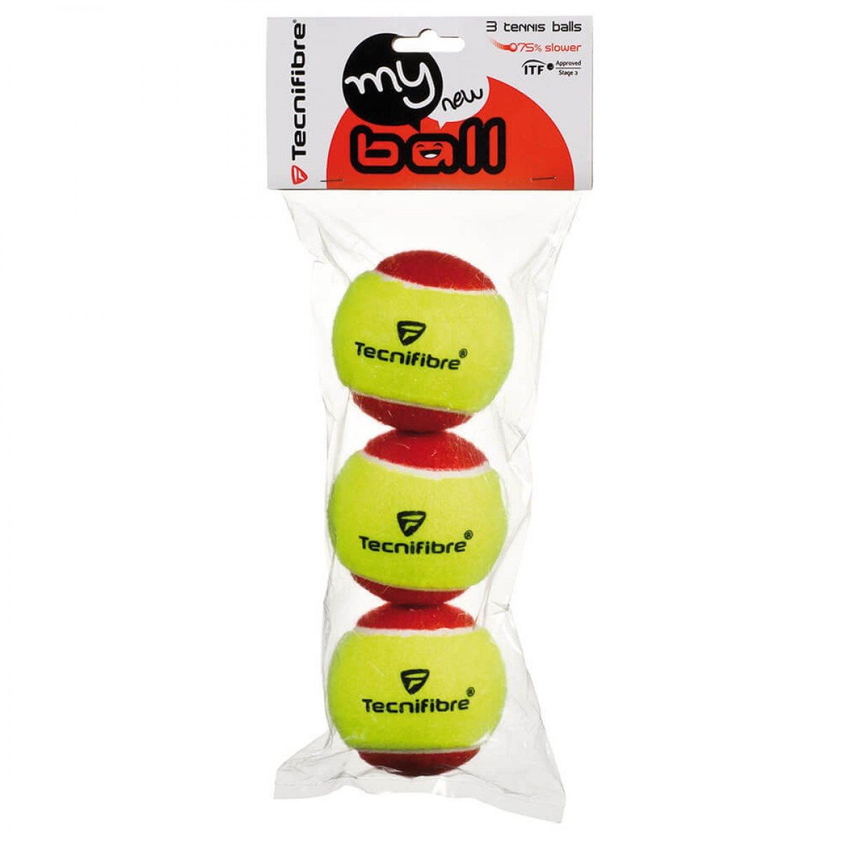 Teniszlabda Tecnifibre My New Ball 3 darab