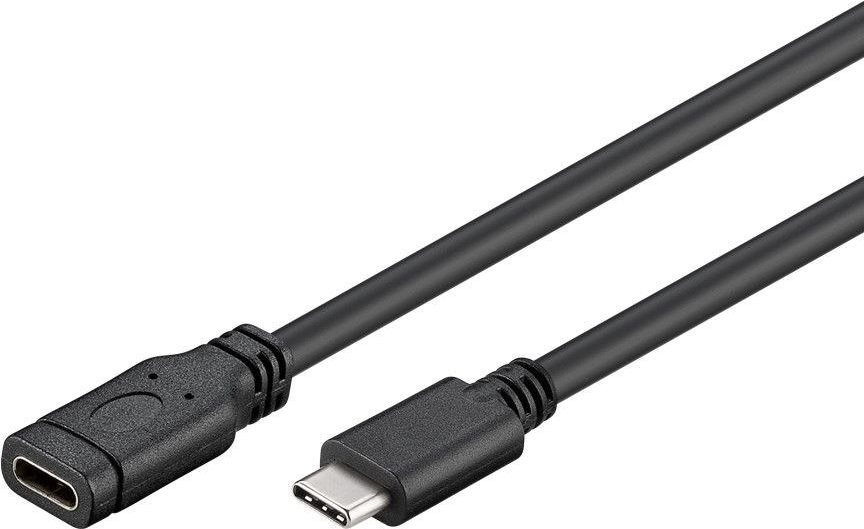 Adatkábel PremiumCord USB 3.1 hosszabbító kábel C/male - C/female csatlakozó
