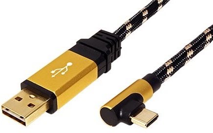 Adatkábel Roline GOLD USB 2.0 kétoldalú kábel