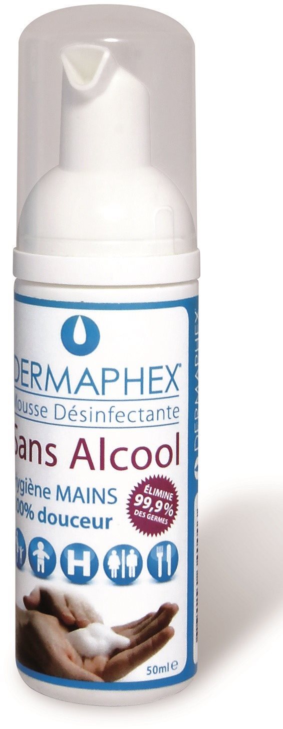 Antibakteriális kézmosó hab DermAphex Original 50 ml