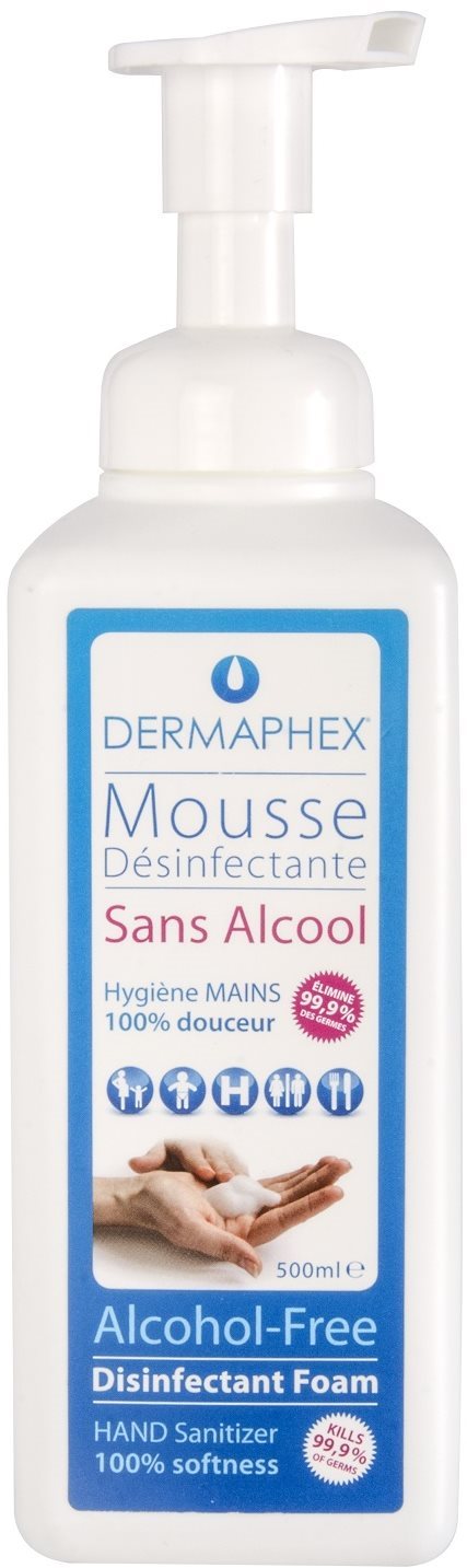 Antibakteriális kézmosó hab DermAphex Original 600 ml