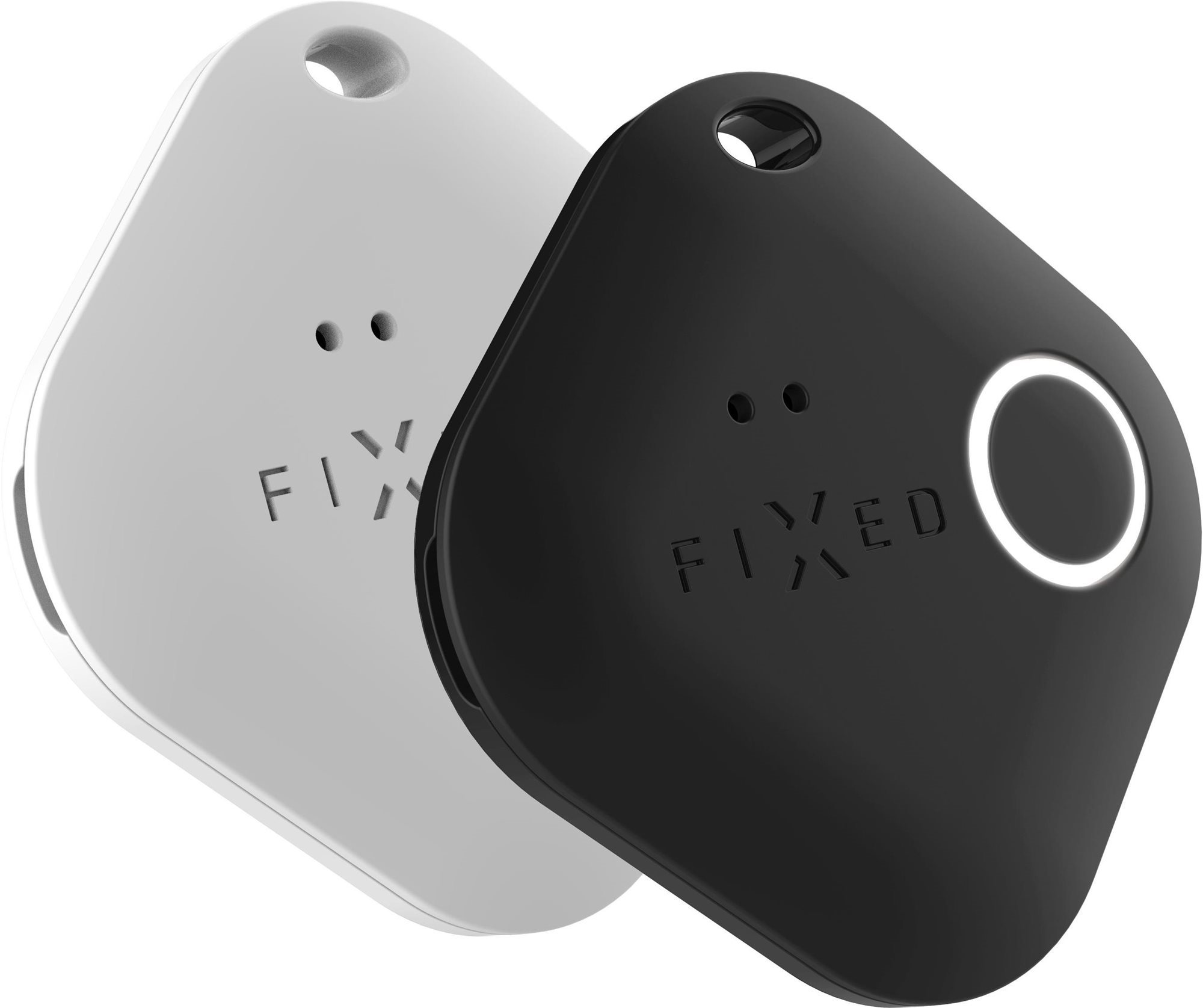 Bluetooth kulcskereső FIXED Smile PRO Duo Pack - fekete + fehér
