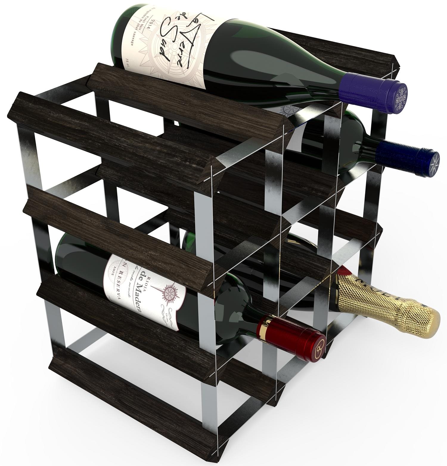 Bortartó RTA bortartó állvány 12 borosüvegnek