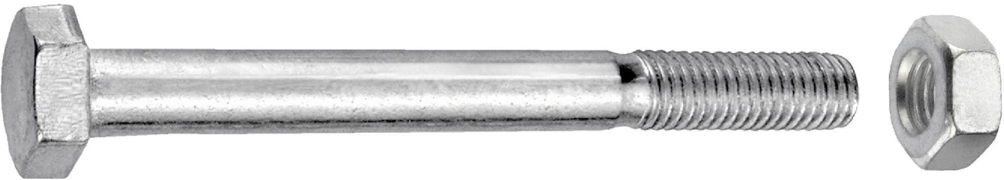 Csavar CONNEX Horganyzott hatlapfejű csavar anyával M8x140 mm