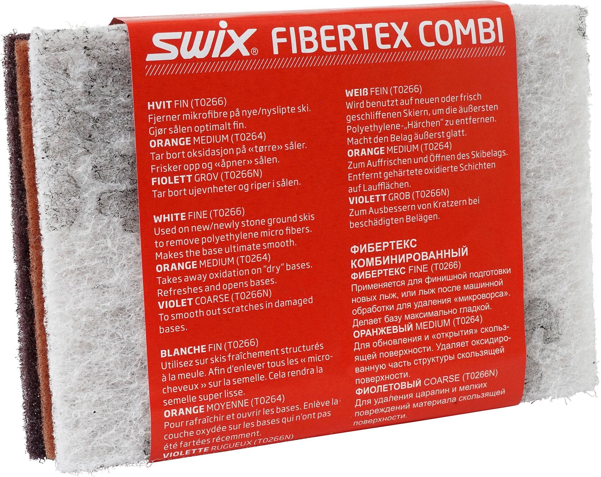 Csiszolópapír Swix fibertex T0267M - kombi (T264