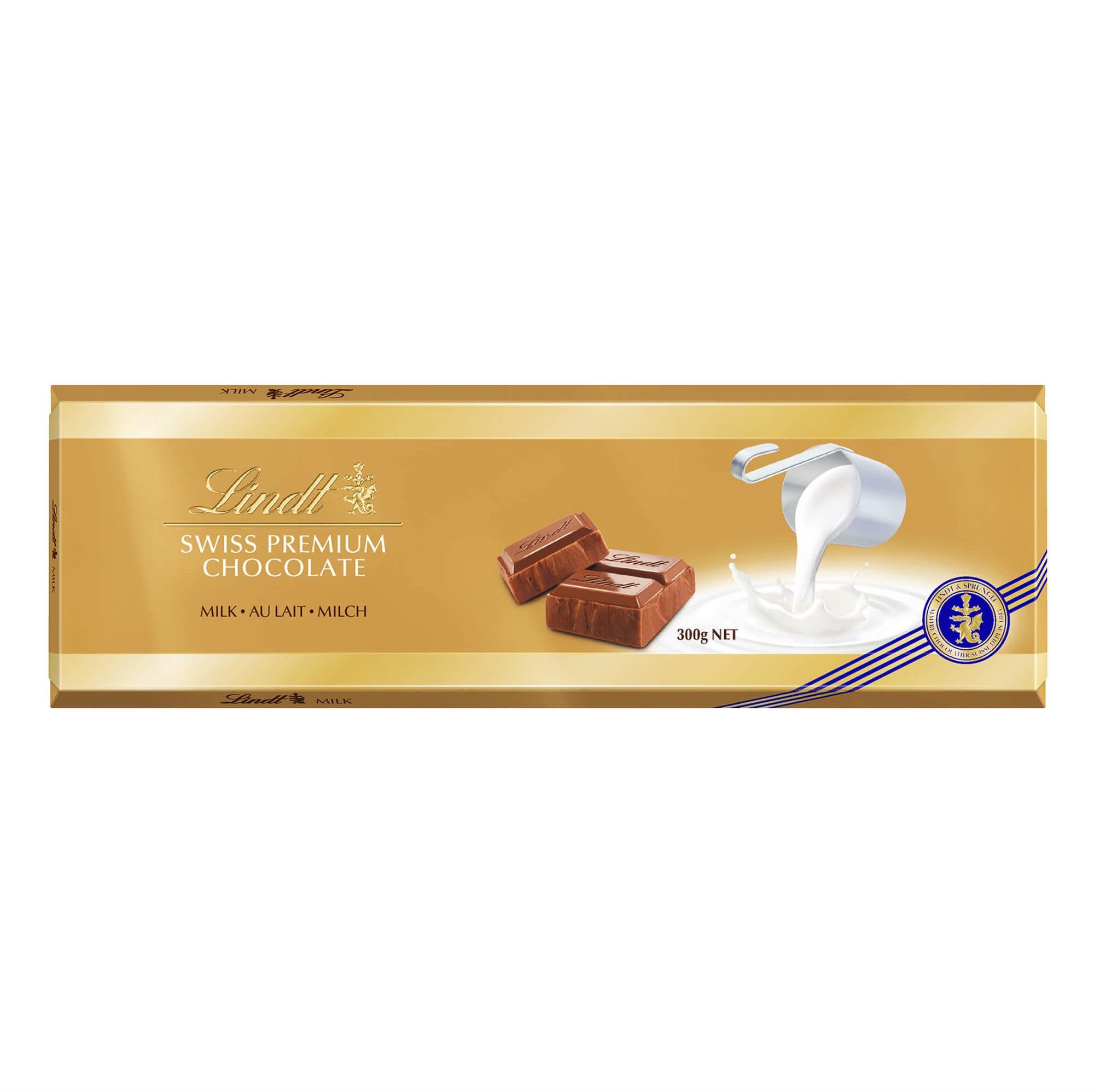 Csokoládé LINDT Gold Tablet Milk 300 g