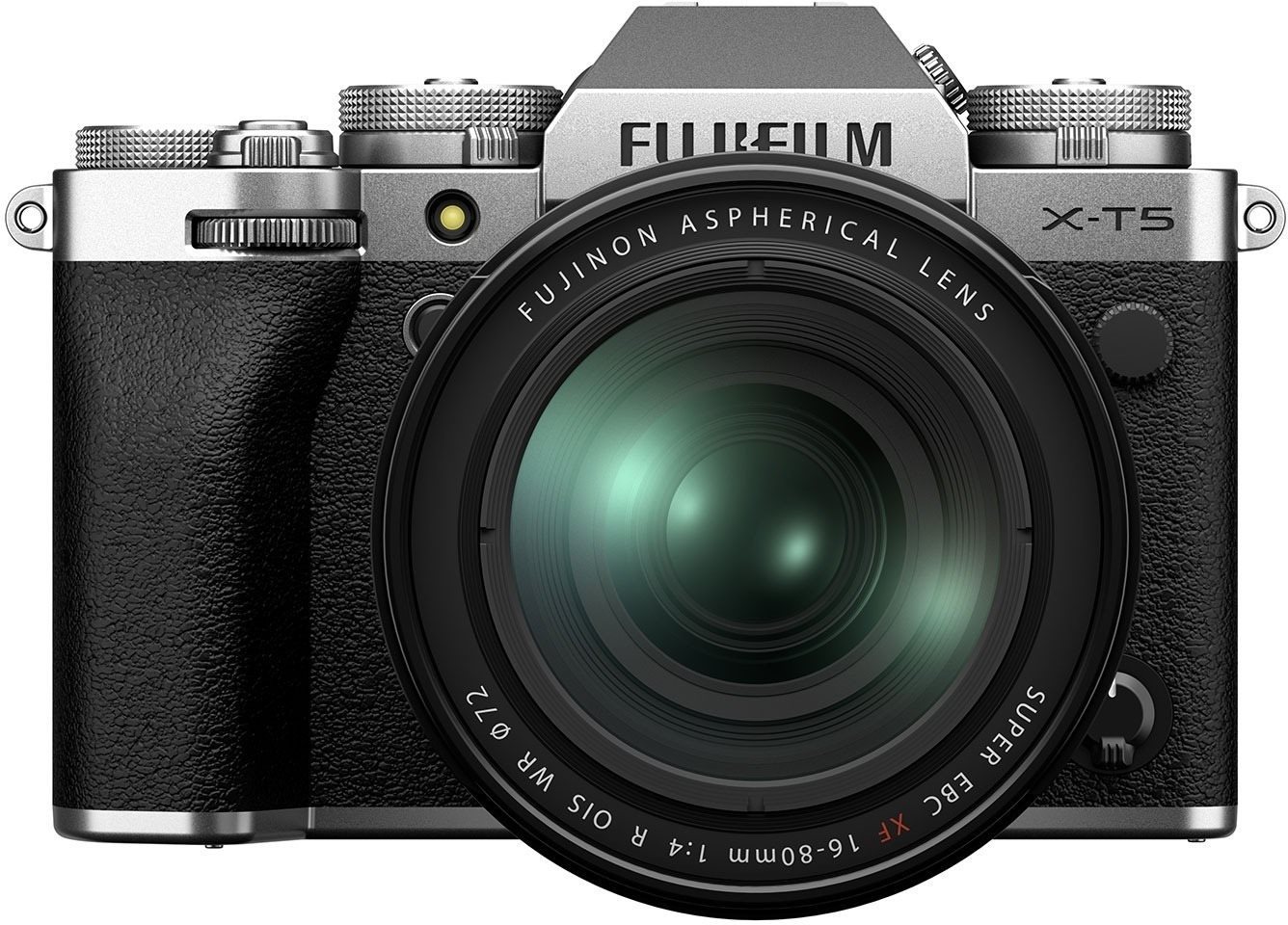 Digitális fényképezőgép Fujifilm X-T5 váz ezüst + XF 16-80mm f/4.0 R OIS WR