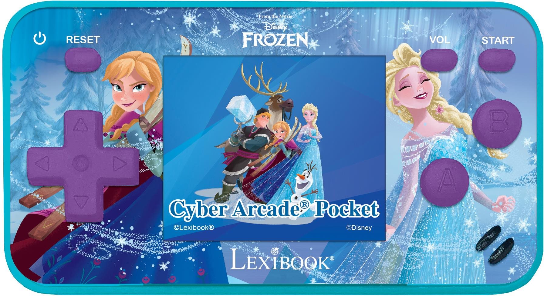 Digitális játék Lexibook Frozen hordozható játékkonzol