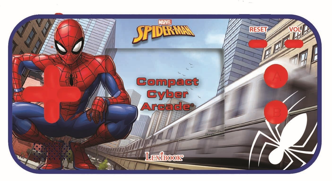 Digitális játék Lexibook Spider-Man konzol Arcade - 150 játék