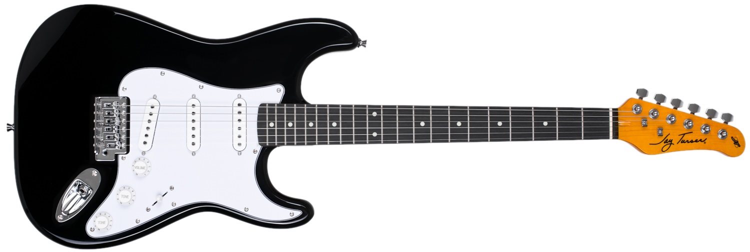 Elektromos gitár JAY TURSER JT-300-BK-A-U