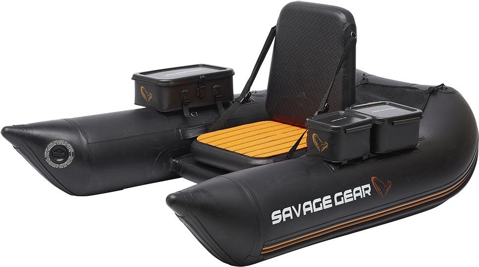 Felfújható gumicsónak Savage Gear Belly Boat Pro-Motor 180cm
