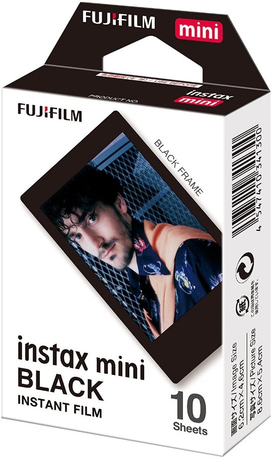 Fotópapír Fujifilm Instax Mini Black instant film