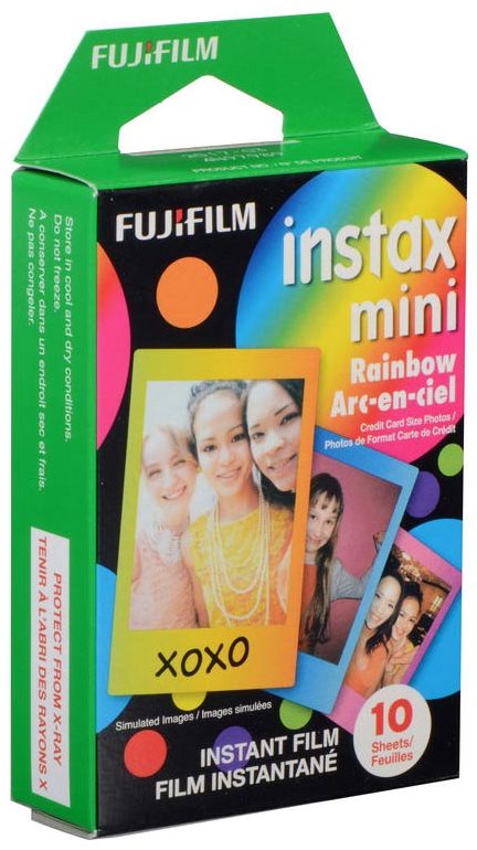 Fotópapír Fujifilm Instax mini Rainbow WW1