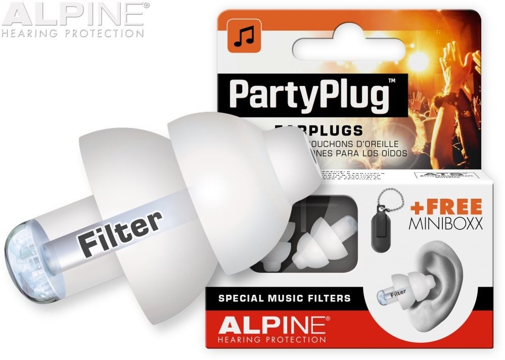 Füldugó ALPINE PartyPlug White