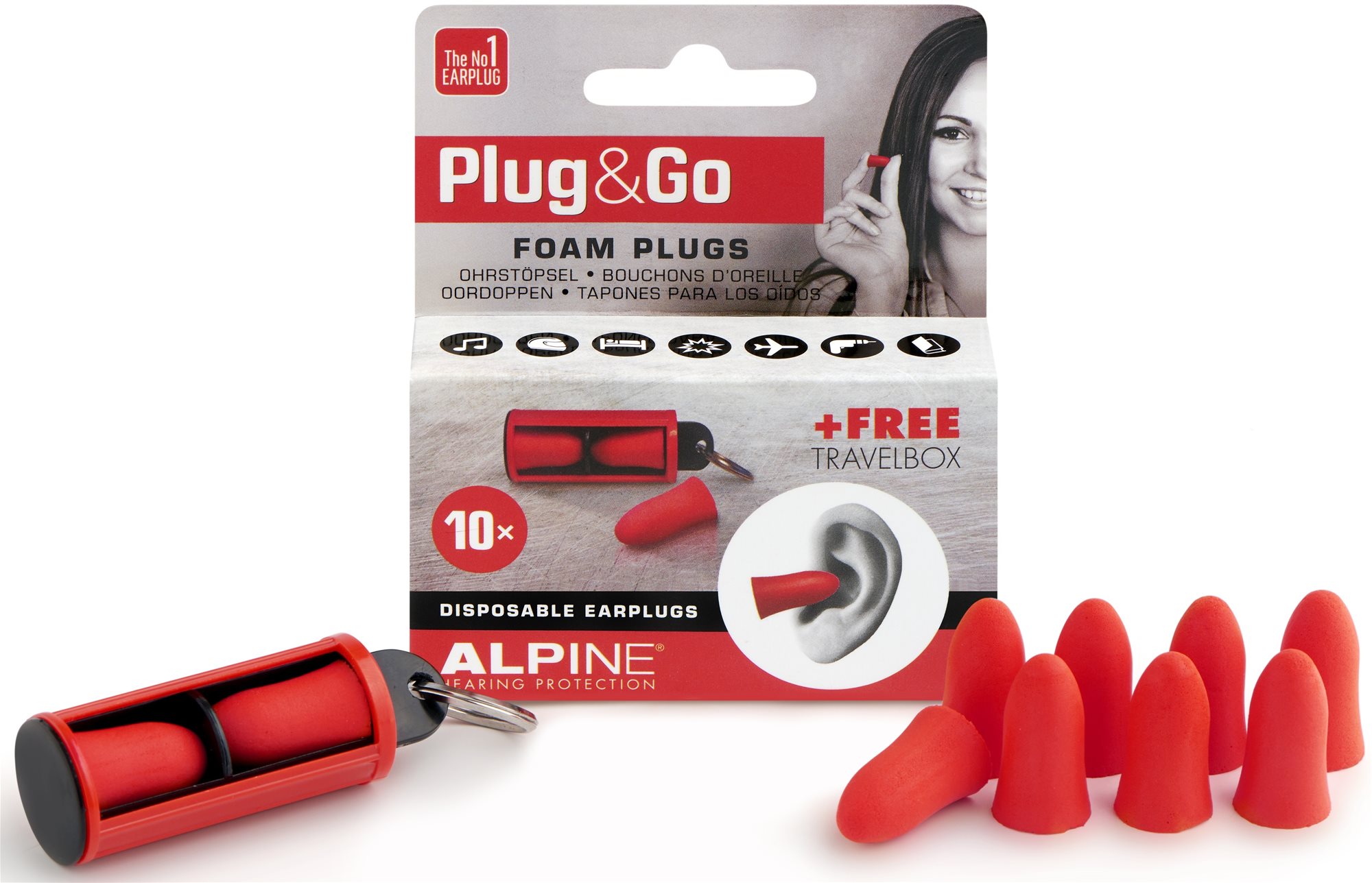 Füldugó ALPINE Plug&Go