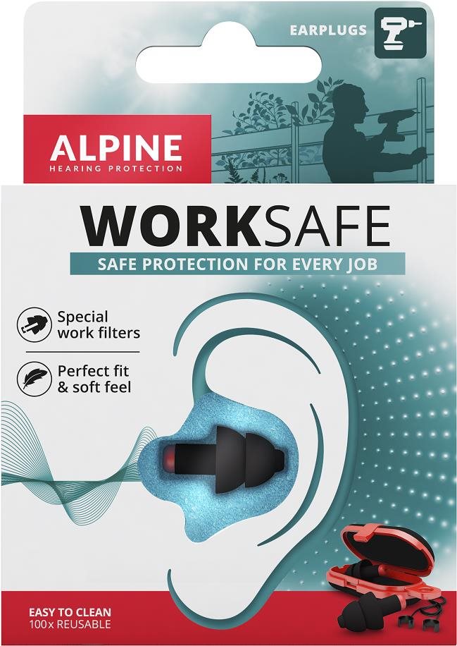 Füldugó ALPINE WorkSafe 2021 - füldugók zajos munkakörülményekhez