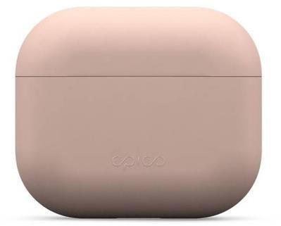 Fülhallgató tok Epico Silicone Cover Airpods 3 világos rózsaszínű