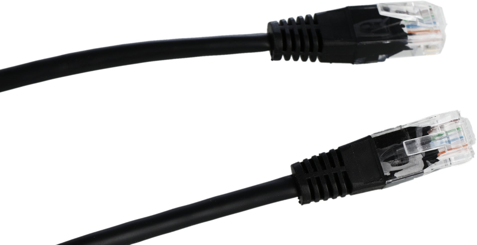 Hálózati kábel Datacom CAT5E UTP 1.5m fekete