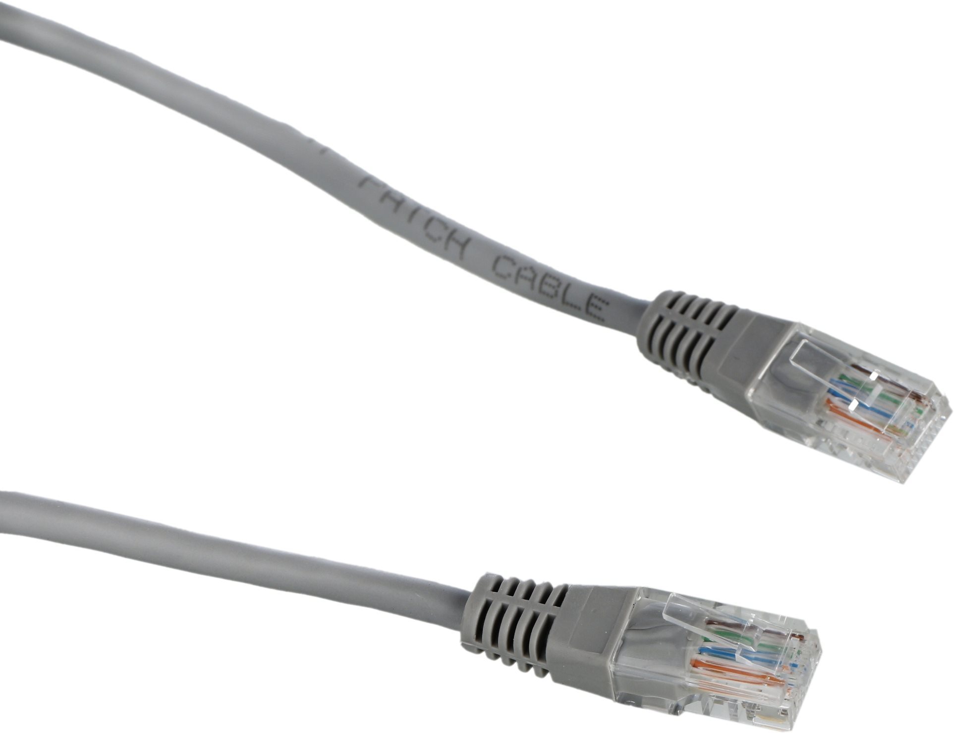 Hálózati kábel Datacom CAT5E UTP 1.5m szürke