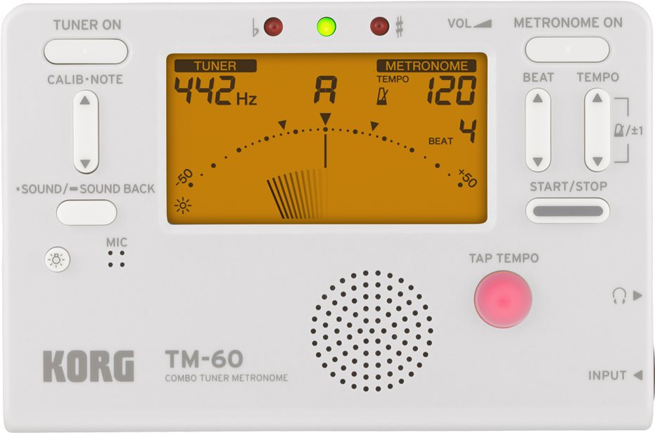 Hangológép KORG TM-60 WH