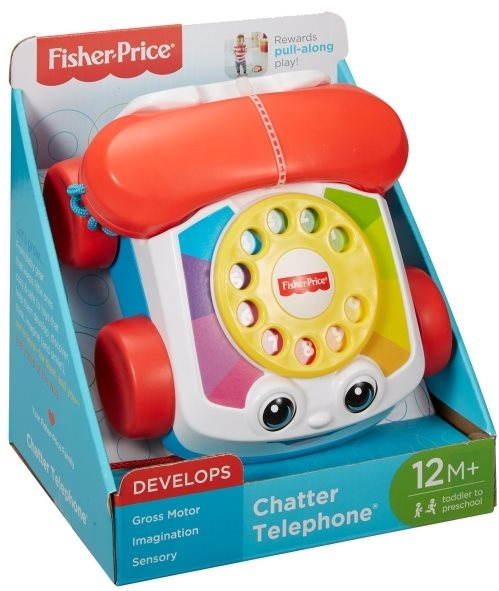 Húzós játék Fisher-Price húzható telefon