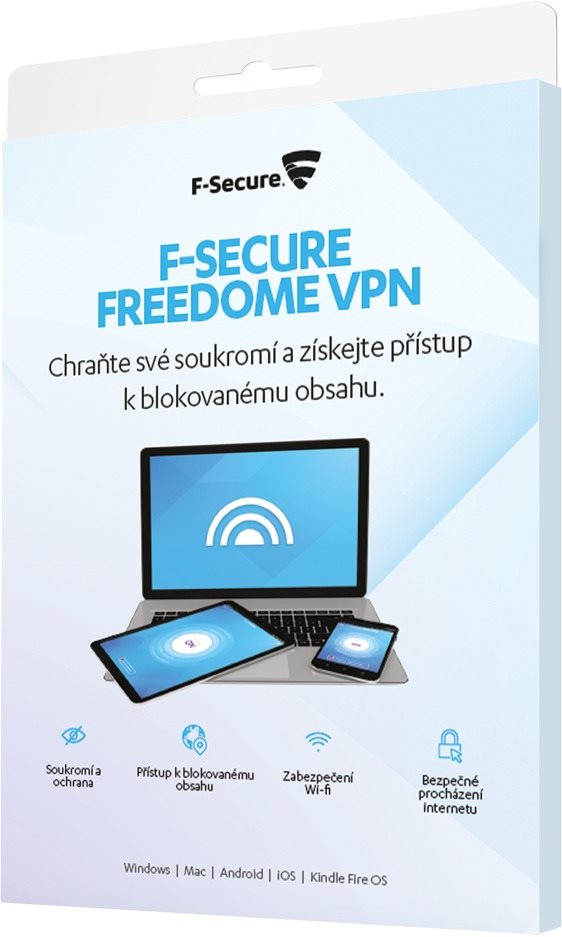 Internet Security F-Secure FREEDOME 1 eszközre 2 évig (elektronikus licenc)