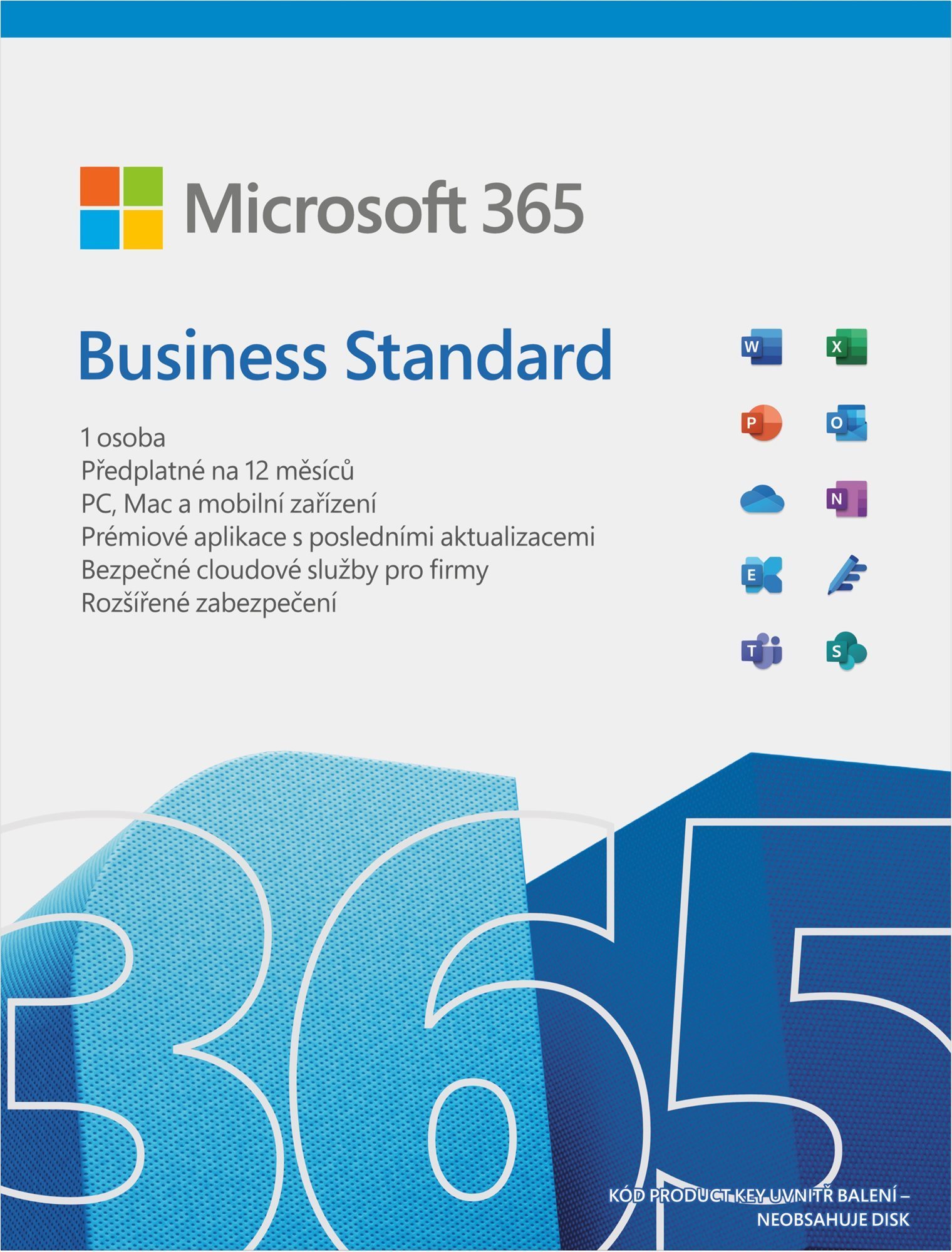 Irodai szoftver Microsoft 365 Business Standard (elektronikus licenc)