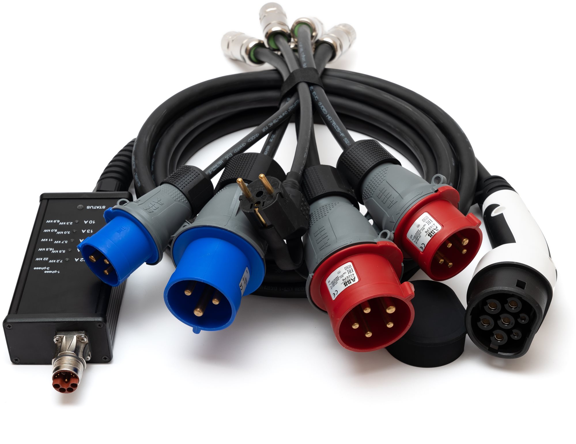 Jármű töltővezeték Multiport Smart Cable 32A Plus Set
