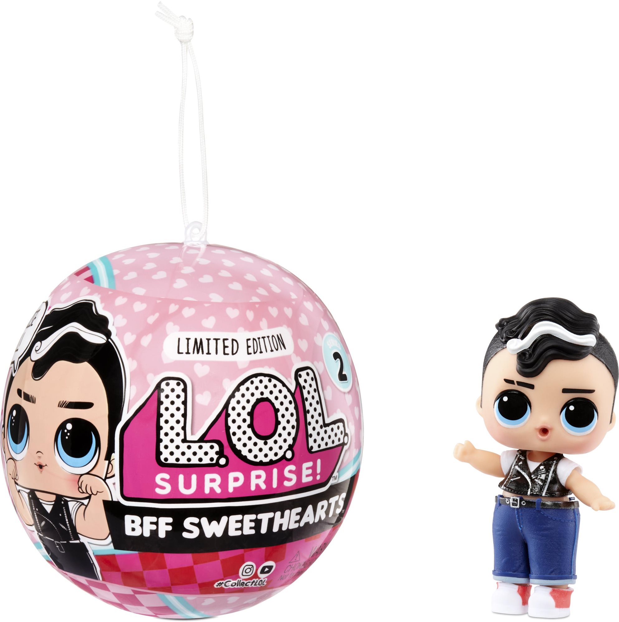 Játékbaba L.O.L. Surprise! Valentin-napi sorozat - Tough Guy