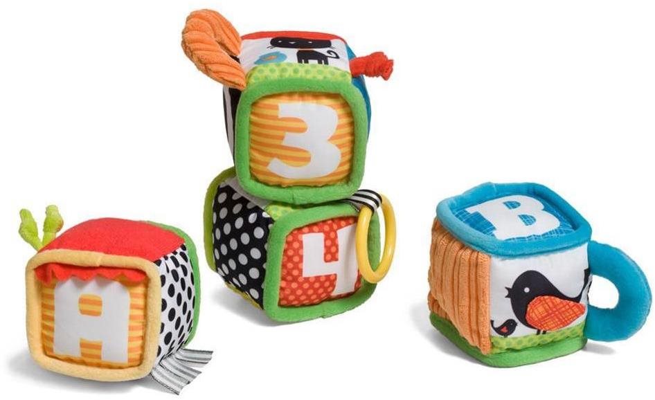 Játékkocka gyerekeknek Textil játékkockák 4 darab