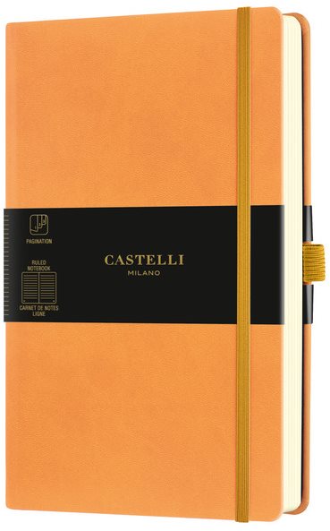 Jegyzetfüzet CASTELLI MILANO Aqua Clementine