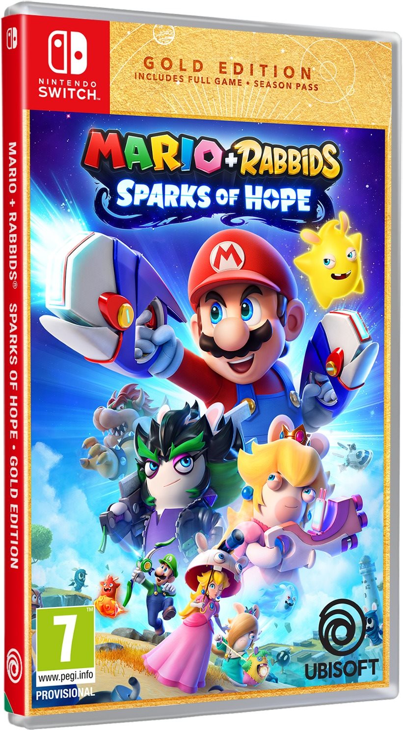 Konzol játék Mario + Rabbids Sparks of Hope: Gold Edition - Nintendo Switch
