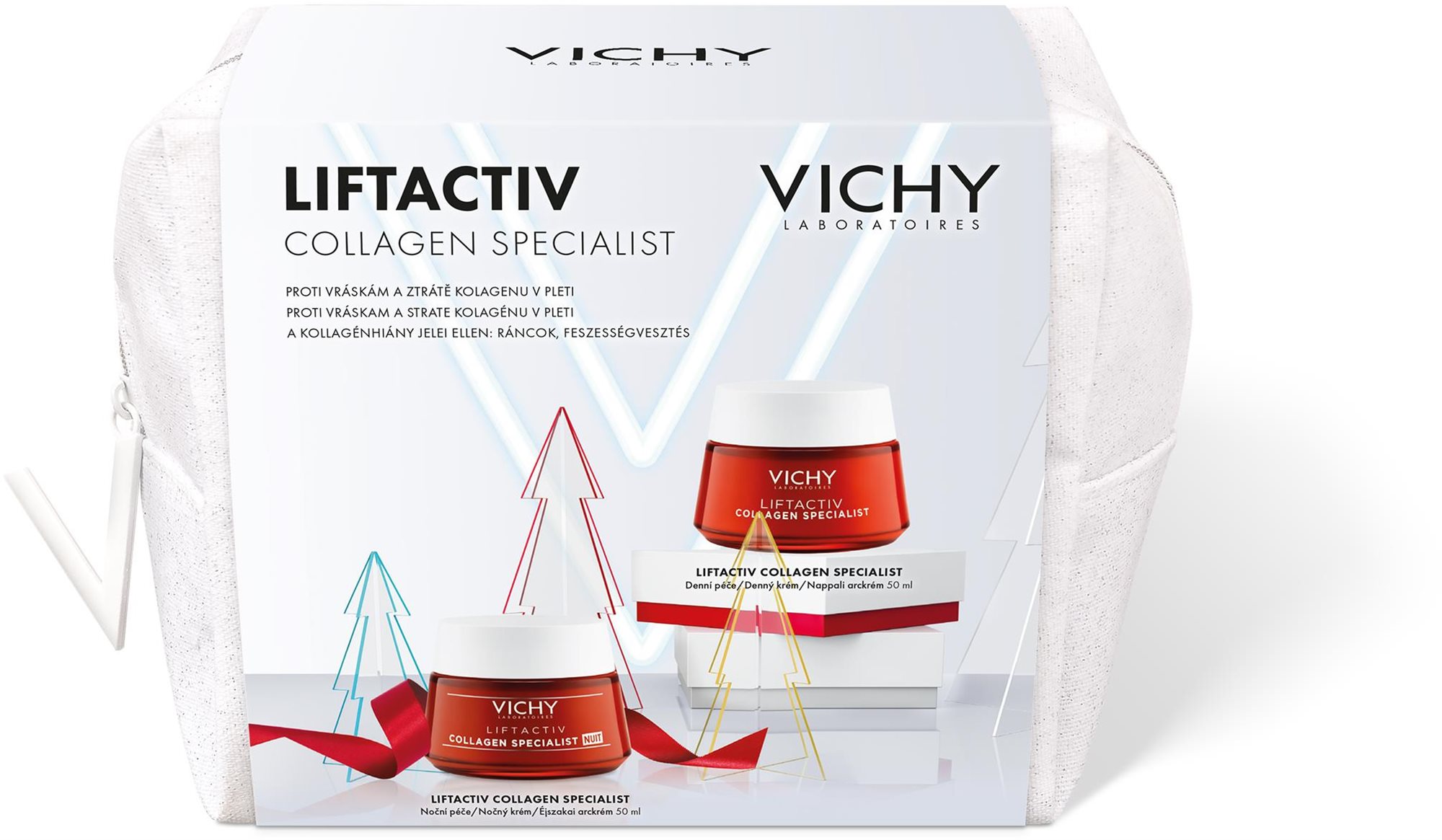 Kozmetikai ajándékcsomag VICHY Liftactiv Specialist karácsonyi csomag 2022